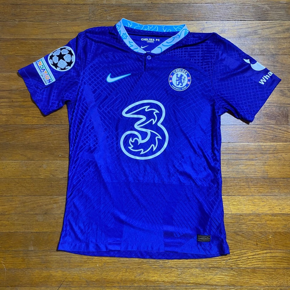 Nike Chelsea FC Enzo Fernández 2022-23 Home Jersey #5 Blue Dri-FIT Mens M